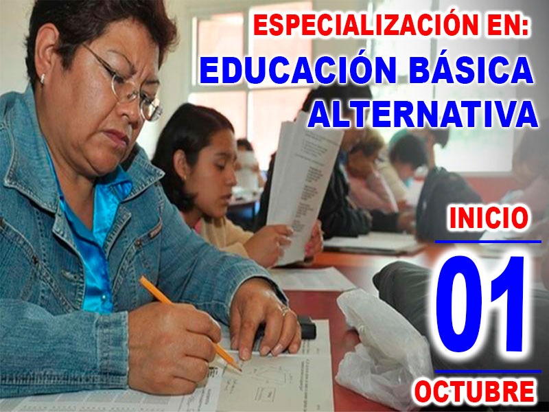 Educación Básica Alternativa Grupo Educativo EDU PERÚ